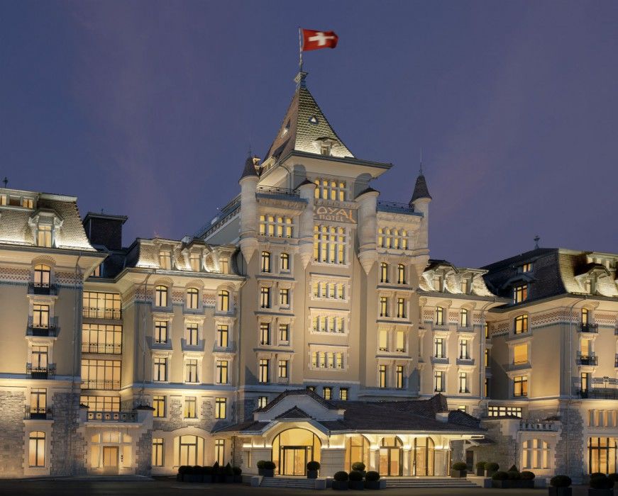 Royal Savoy Hotel & Spa Lausana Exterior foto